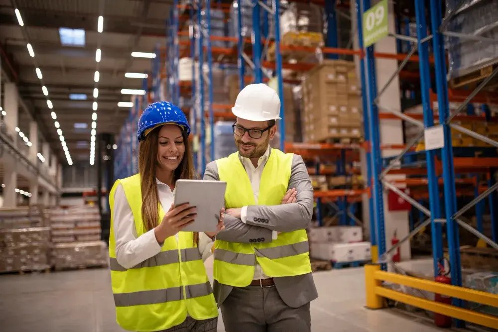 Shipping specialists at work